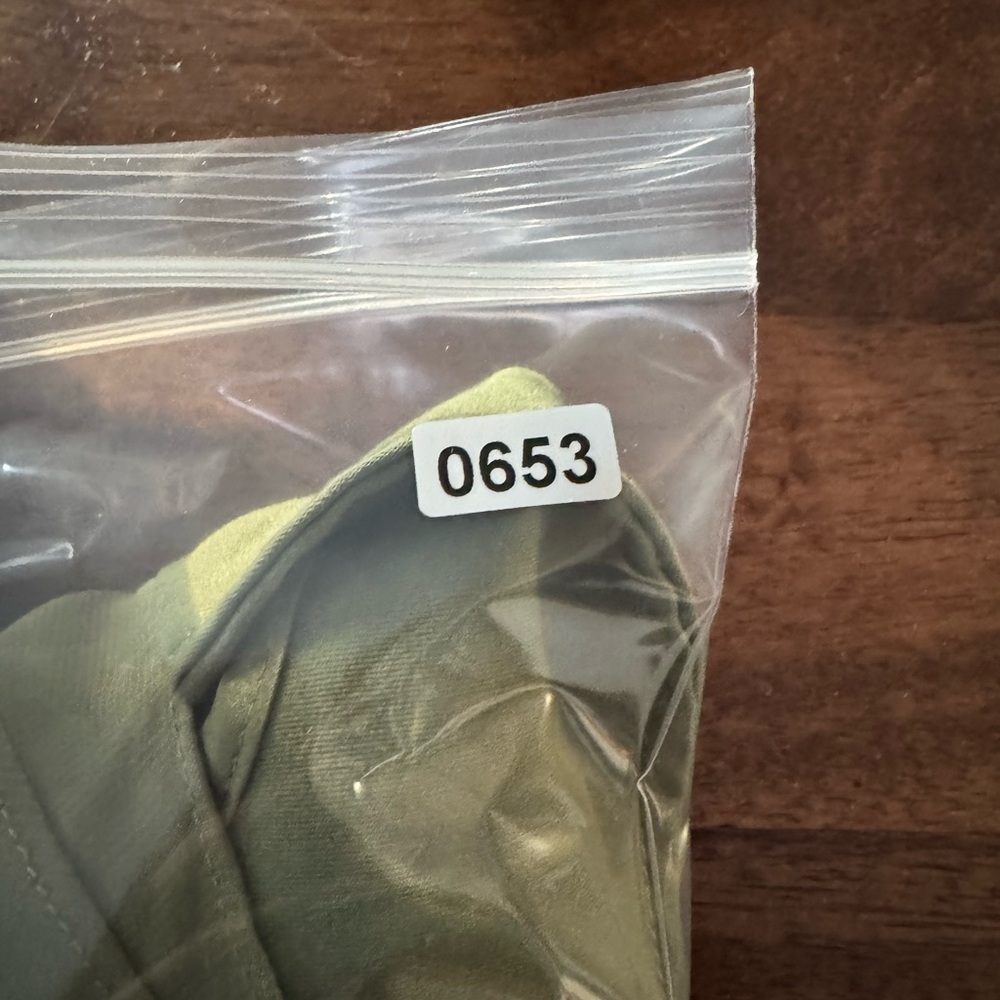 Guess Olive Green Jacket with Sheer Barely There Back XS - Picture 10 of 10